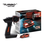 Turbo racing C76 Limited Edition Brand New Upgrade 1/76 Professional Mini rc Flat Running Remote Con