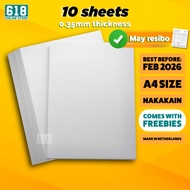 Edible Wafer Paper (10 pcs - A4 Size) 0.35 mm Thickness Feb 2026