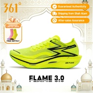 361 Degrees Flame 3.0 Men Running Shoes Carbon Plate 672412207