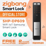 SHP-DP609 WiFI IoT Zigbang Digital Door Lock (FREE INSTALLATION)