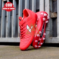 COD SEPATU SEPAK BOLA PRIA TIEMPO MERAH PUTIH MADE IN VIETNAM IMPORT MURAH SEPATU OLAHRAGA SEPAK BOL