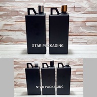 1L Black Bottle 1 Liter Jerry Can Black 1L Presstop Bottle 1 Liter Disctop Bottle