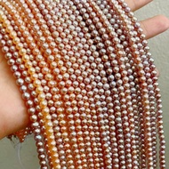 Baby pearl beads, 39cm long, size 5mm, round, beautiful and flawless to make handmade necklaces and 