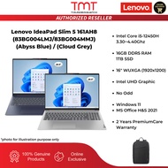 Lenovo IdeaPad Slim 5 161AH8 (83BG004LMJ/83BG004MMJ) Laptop | i5-12450H | 16GB RAM 1TB SSD | 16" WUX
