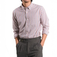 era-won เสื้อเชิ้ต ทรงปกติ แขนยาว รุ่น Dress Shirt สี Stripe Rose