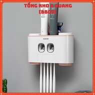 HIGH QUALITY ECOCO Toothpaste Dispenser - ECOCO Premium Toothpaste Dispenser (also toothbrush holder