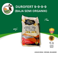 SnT DUROFERT 9-9-9-9 (25KG) - Baja Pertumbuhan Pokok Kandungan NPK, Azomite, Silika dan Bahan Organi