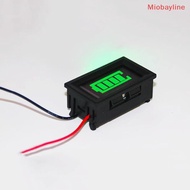 {Miobayline} Two-line Electric Vehicle Voltage Meter, Battery, Battery Charge Percentage Display Met