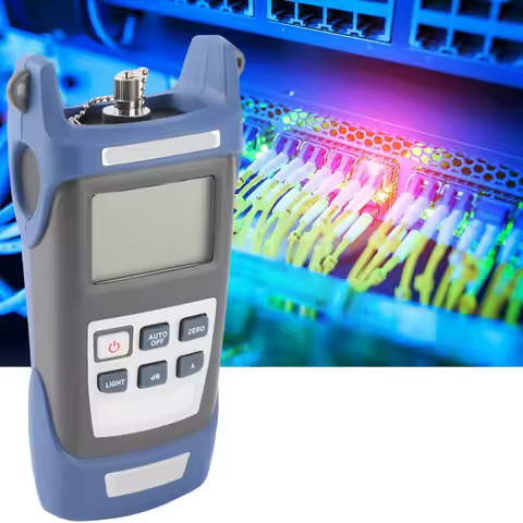 ZK50 Fiber Optical Power Meter Sc Fc ST Connector 800‑1700nm ‑70~+6db