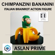 CHIMPANZINI BANANINI ACTION FIGURE 3D Print Toy Toys Toys Collection Collection Collections Monkey C