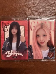 IVE Yujin & Gaeul Photocards ive 餅卡