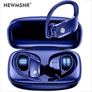 Newmsnr Deep Bass Earphone Bluetooth Long Battery Life Headset Never Fall Sport Earbuds Build In Mic Noise Reduction Wireless Headphones Upgrade Bluetooth 5.0 Earphones For samsung/Iphone/Xiaomi/Oppo/Vivo etc