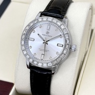 Pablo raez ánh sáng vàng đồng hồ nữ thời trang nạm kim cương sang trọng