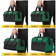 Tool Bag, Green, 31 cm/12 Inches, Made of 1680D Polyester, Ideal for DIY and Craftsmen (12 Inches)