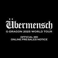 [READY STOCK] G-DRAGON 2025 World Tour [Übermensch] Official MD