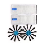 Side Brush HEAP Filter for Bissell EV675 Vacuum Cleaner Replacement Side Brushes Filters for Bissell