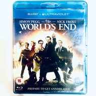 The World’s End (2013) Blu-ray Region B UK Simon Pegg Nick Frost Edgar Wright Comedy Sci-Fi