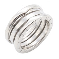 [Used] Bulgari BVLGARI Ring - B-zero1 3-band Ring 346583 K18WG (White Gold) B-zero1 3-band Ring Unis