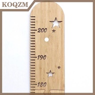 KOQZM Bắc Âu trẻ em bằng gỗ biểu đồ tăng trưởng chiều cao thước kẻ bé trẻ em đo chiều cao phòng tran
