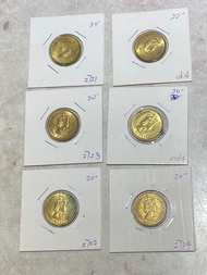 1963年1964年香港一毫硬幣（2723 0564 2722 2724 2721 0626）