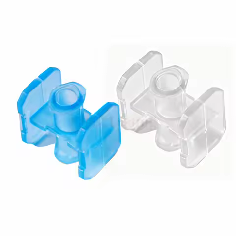 Plastic Colorful Dental Disposable Luer Lock Syringe Connector Sterile Leak Proof Double Helix Plast