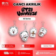 GANTUNGAN BT21 Acrylic HD Print Keychain (Keychain) BTS Kpop RJ Souvenir | E-Ay Advertising