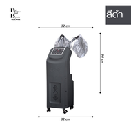 เครื่องอบไอน้ำ 2 หัว แบบโอโซนอัลตราโซนิก Ozone O3 Live Oxygen Hair Steamer Floor Salon ใช้สำหรับผลัก