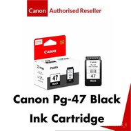 【READY STOCK)】Canon PG-47 Black Original Ink Cartridge for E410 / E470 Printer