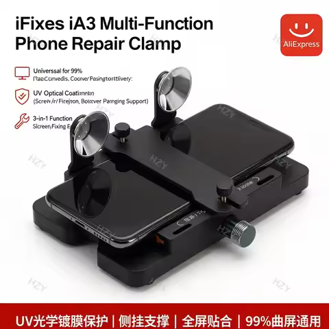 IFIXES IA3 Multi-functional Rear Cover Fixing Fixture Remove Battery Back Cover for Mobile Phone Rep