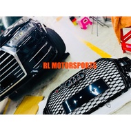 Audi Q7 2017 2018 2019 2020 RSQ7 RS front grill grille sarung logo emblem bodykit body kit cover RS