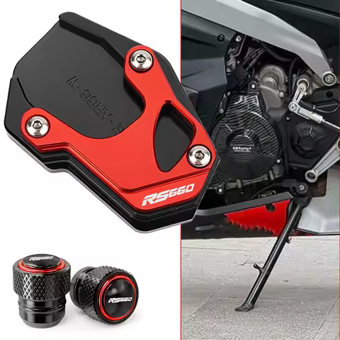 For Aprilia RS660 RS 660 rs660 660 rs 2021-2023 Motorcycle Accessories Aluminum Kickstand Foot Side