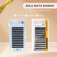 MATA UNDERLASH BULUMATA BAWAH YELIX & NAGARAKU | Bottom Lash Eyelash | Under the Eye | Eyelash Exten