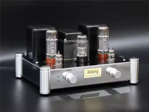 Reisong A12 12AX7(ECC83) EL34Tube Integrated Amplifier Single-ended Class A Boyuurange Tube Amp