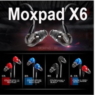 2015 Brand Moxpad X6 sport Earphones with Mic for MP3 player MP5  MP4 Mobile Phones iPhone6 iPhone6 plus Samsung in-ear Earphone Sound Isolating headphone
