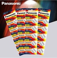 5ชิ้น Panasonic แบตเตอรี่ CR2016 DL2016 ECR2016 3V button battery.