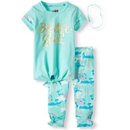 Brave Girl Legging Girls Active Set With Headband