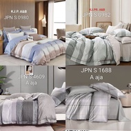 KATUN JAPANESE COTTON BEDSHEET WITH ABSTRACT MOTIF PART 2 BEDSHEET SET COTTON BEDSHEET