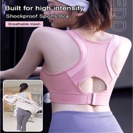 【Shock absorption/anti-sag】Woman's Shockproof Sports Cutout Back Bra/Beauty Back Yoga Fitness Refreshing Wrapped Chest Hive Shockproof Sports Bra