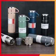 500ml thermos bottle comes with 2 luxurious cups to keep heat up to 10 hours