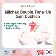 [GIVERNY] Milchak Double Tone-Up Sun Cushion (NEW Upgraded to 25g)