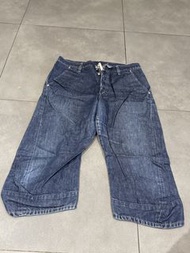 罕有港版Levis LEJ 00015-0835 扭骨七分闊腳牛