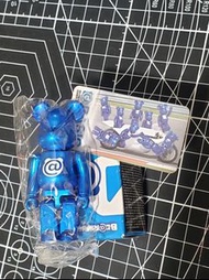 2022.6更新 全新 Basic 字母 ( @ 字 ) 電鍍 啞色 磨砂 天藍色 medicomtoy be@rbrick series 29 bearbrick 29代 100% 熊仔 隱藏 絕版
