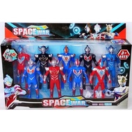 Ultraman Figure Set 9 pcs - Educational Ultraman Robot Figure Toy for Children Ultraman Toy Ultraman