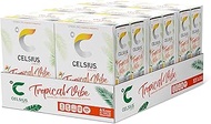 CELSIUS Sparkling Tropical Vibe, Functional Essential Energy Drink 12 Fl Oz (Pack of 24)