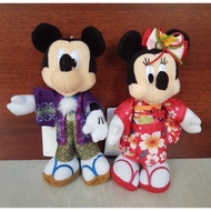 Disney Mickey Minnie Plushie Bagcharm Keychain