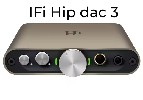 Original IFi Hip dac 3 DAC with Headphones Amplifier Decoder XMOS Hi-res DAC/headphone AMP Balanced 