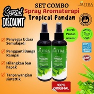 2 For RM 54 Pandan Aromatheraphy Multipurpose| Spray Spray Aromaterapi Bunga Rampai