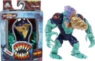 Mattel Street Sharks Slash Action Figure Toy, 90s TV Half-Man Villain, 6-Inch Articulated Nostalgia 