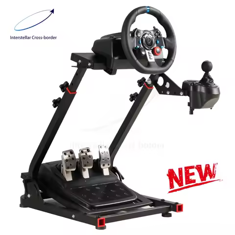 For Moza R9 Racing Steering Wheel Simulator Stand, Compatible with Logitech G29/G923/PXN, Fit for Th
