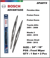 Bosch Wiper Blade BA2416 ALZA / PREVE / EXORA / ALTIS 1624